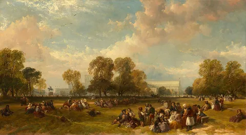 James Duffield Harding, The Great Exhibition Building