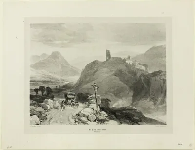 James Duffield Harding, The Tour-sans-Venin, Dauphiné Region