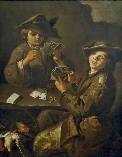 Giacomo Francesco Cipper, Boys Playing Cards