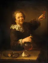 Alexis Grimou, Self-portrait as a Drinker ('The Toper')