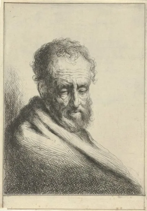 Jan van Noordt, Buste van een oude man