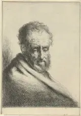 Jan van Noordt, Buste van een oude man