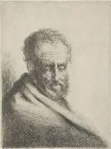 Jan van Noordt, Buste van een oude man