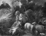 Livio Mehus, Moses and the Burning Bush