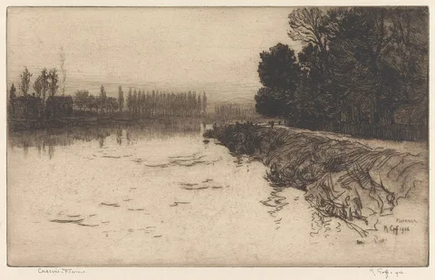 Robert Charles Goff, Cascine, Florence