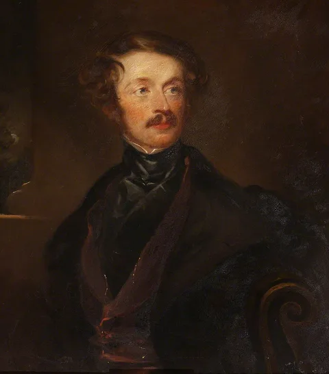 John Hayter, George William Frederick Brudenell-Bruce, 2nd Marquess of Ailesbury, 8th Earl of Cardigan KG, PC, MP, (1804-1878)