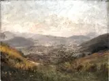 Anton Dieffenbach, Mountain Landscape