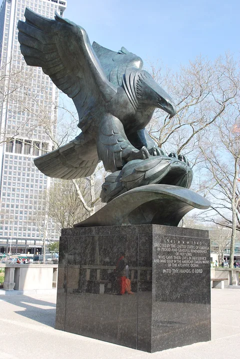 Albino Manca, East Coast Memorial