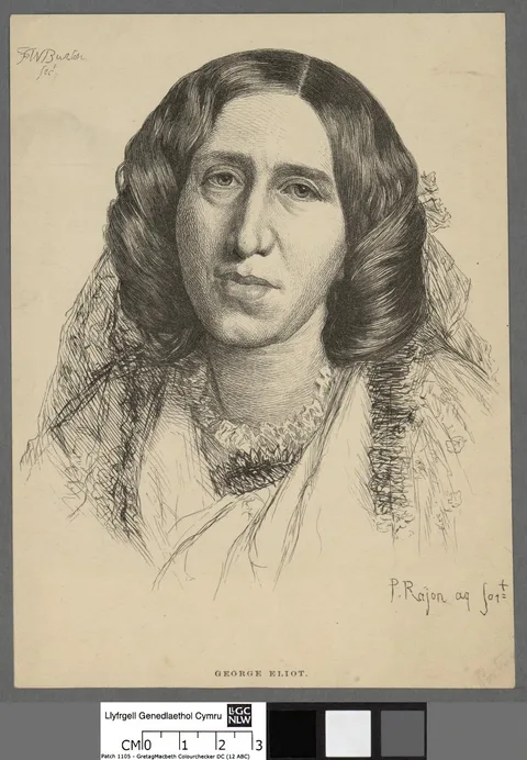 Paul Adolphe Rajon, George Eliot