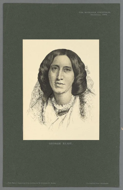 Paul Adolphe Rajon, George Eliot