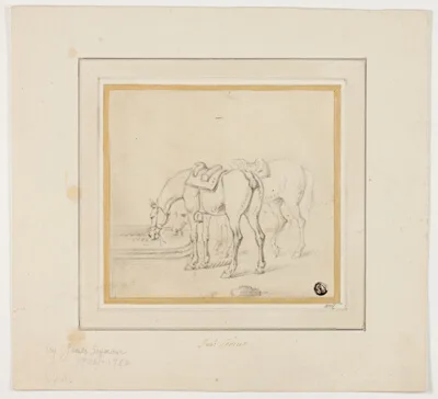James Seymour, Two Horses Drinking