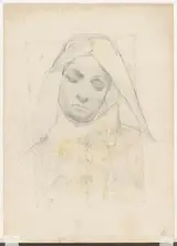 Tito Lessi, Head of a Nun