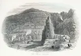 Thomas Hosmer Shepherd, The Slate Quarry Penrhyn