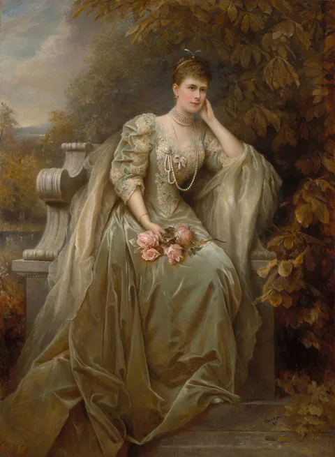 Edward Hughes, Queen Mary (1867-1953) when Victoria Mary, Duchess of York