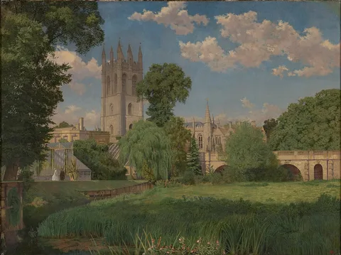 John Mulcaster Carrick, Magdalen Bridge and College, Oxford