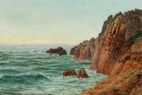 John Mulcaster Carrick, Coastal View, Pleinmont