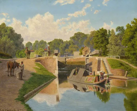 John Mulcaster Carrick, Lock on the Brent