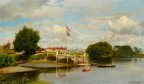 John Mulcaster Carrick, The Brentford Ferry