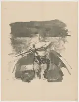 Alexandre Lunois, Etude (Le rameur)