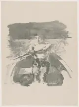 Alexandre Lunois, Etude (Le rameur)