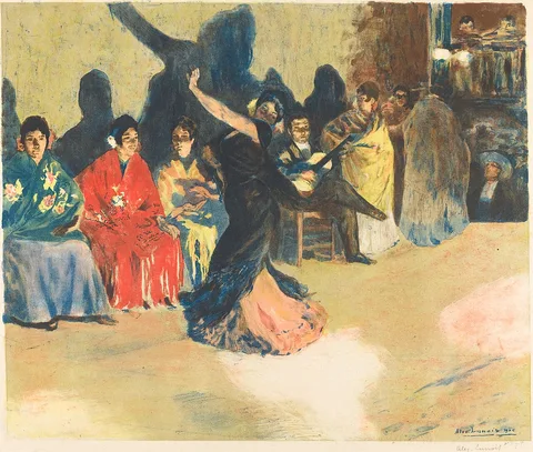 Alexandre Lunois, Les panaderos