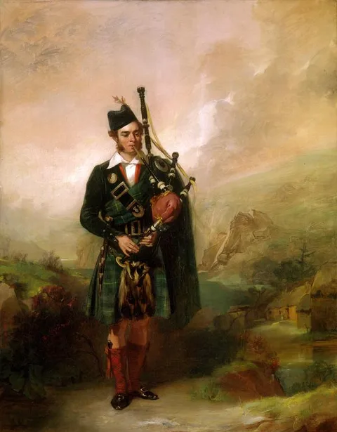 Alexander Johnston, Angus Mackay, 1812 - 1859. Piper to Queen Victoria, 1843 - 1853