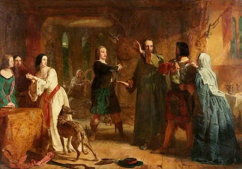 Alexander Johnston, A Scene from 'The Lady of the Lake'