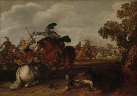 Jan Martszen de Jonge, A Cavalry Charge