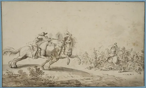 Jan Martszen de Jonge, Cavalry Battle