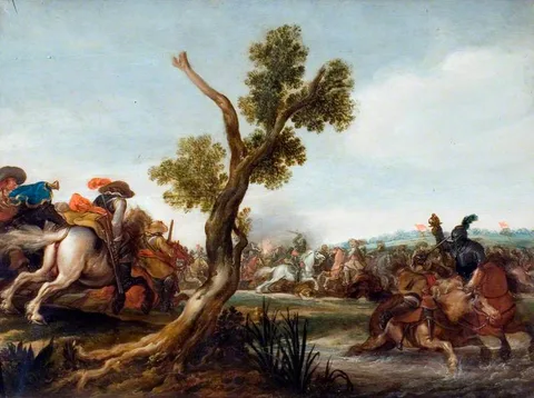 Jan Martszen de Jonge, Battle Scene