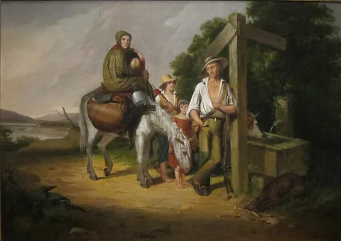 James Henry Beard, North Carolina Emigrants, Poor White Folk