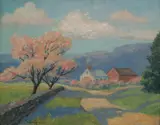 Frank Nuderscher, Ozark landscape (1922)