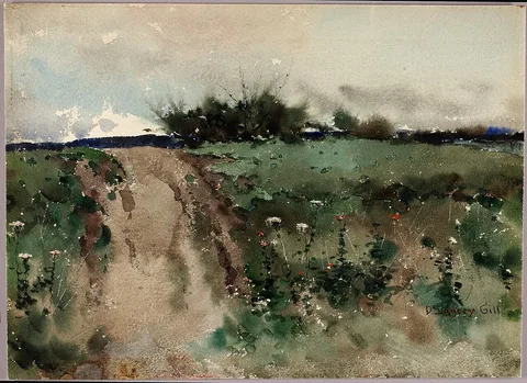 De Lancey Gill, Landscape Sketch
