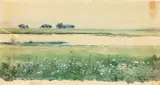 De Lancey Gill, (Landscape with Marshes)