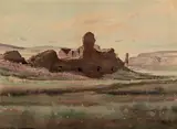 De Lancey Gill, Pueblo Bonito Ruin, Chaco Canyon, New Mexico