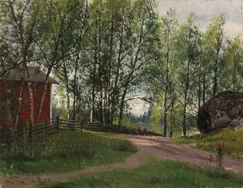 Thorsten Waenerberg, Landscape from Espoo