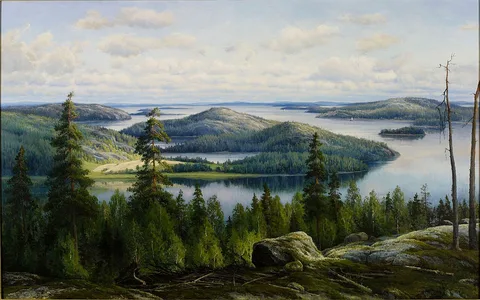 Thorsten Waenerberg, A Summer's Day on Lake Päijänne
