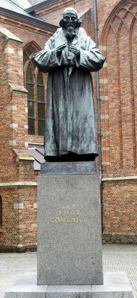 Vincenc Makovský, Statue of Comenius