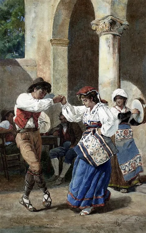 Francesco Coleman, Dancing couple