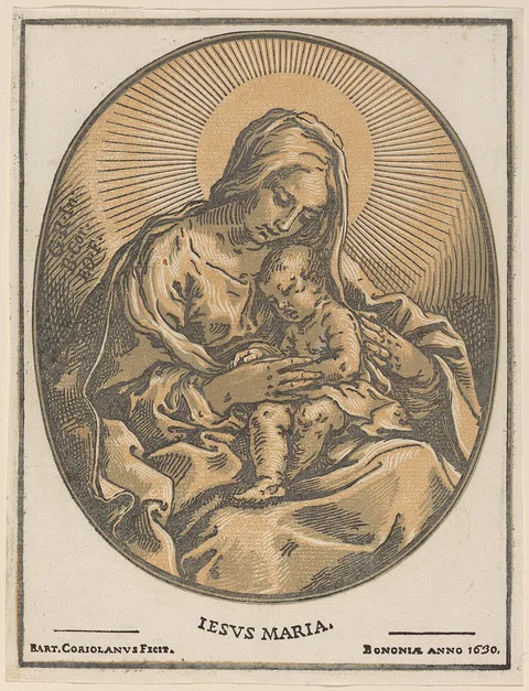 Bartolomeo Coriolano, Virgin and Child