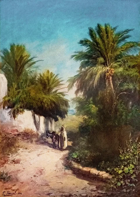 Paul Pascal, Paysage oriental