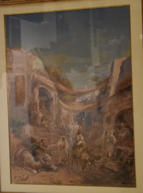 Paul Pascal, Rue à Tanger