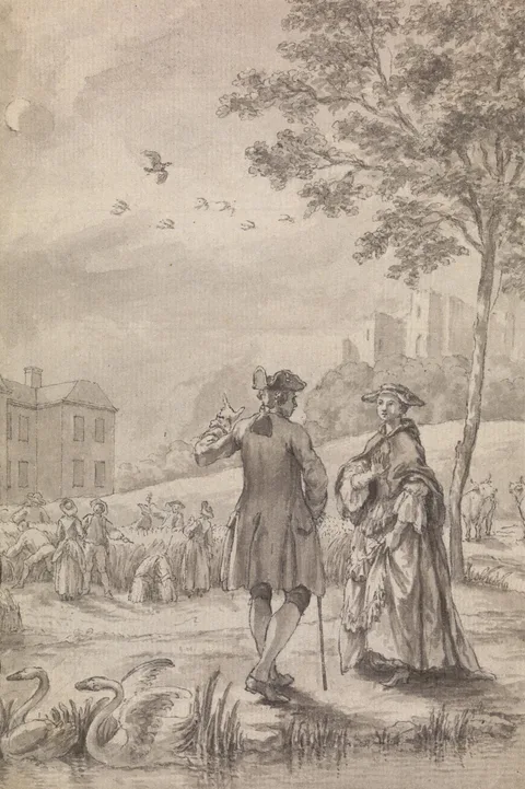 Samuel Wale, An Eclipse in Harvest Time