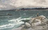 Julius Runge, On the coast