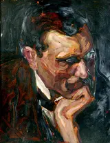 János Pentelei Molnár, Male Portrait