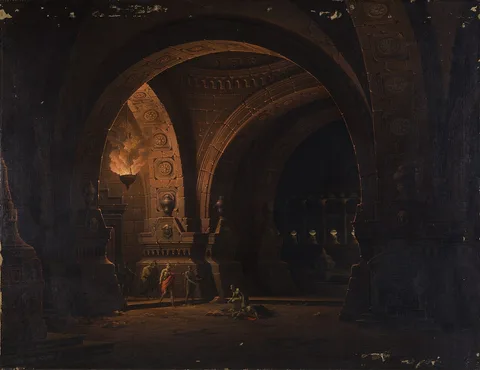 Josef Platzer, Caesar Octavianus finds Cleopatra by the body of Antonius
