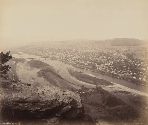 William H. Rau, Towanda From Table Rock