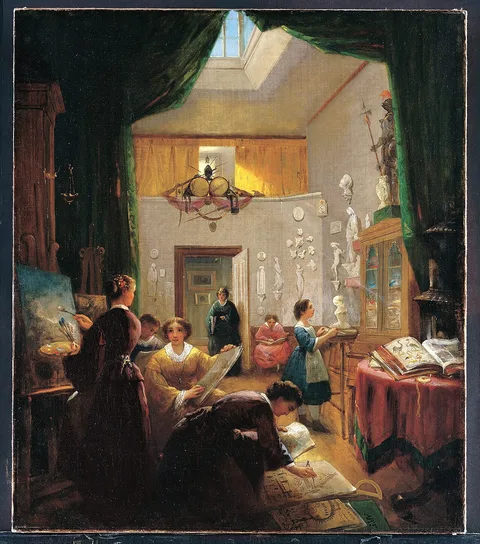 Louis Lang, Women's Art Class