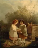 Louis Lang, Girls with Berries