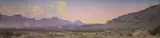Audley Dean Nicols, View of El Paso at Sunset